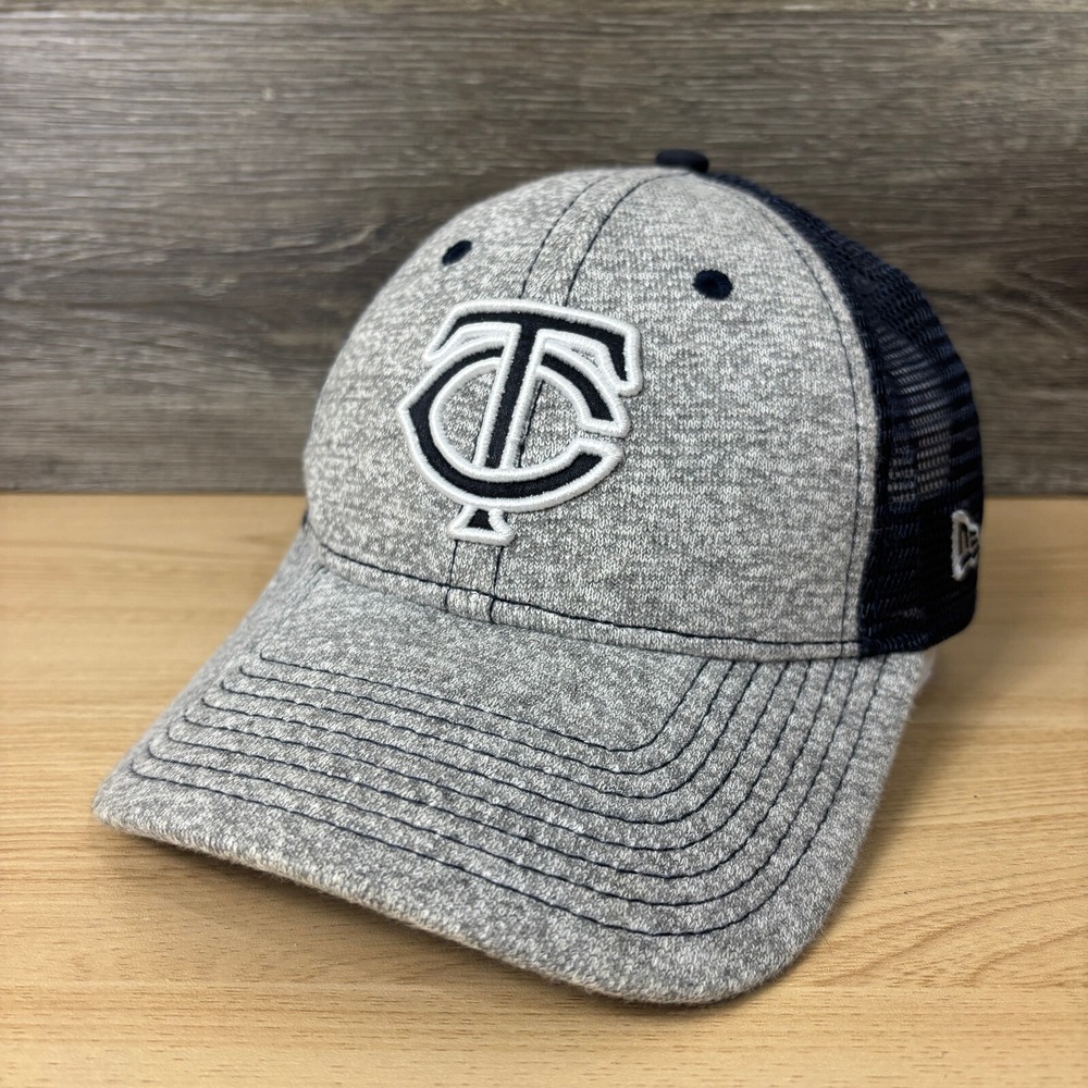 Minnesota Twins Hat Snap Back Gray Blue New Era MLB Baseball Adjustable